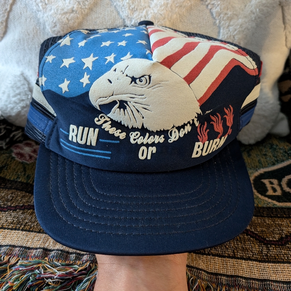Vintage USA snapback hat